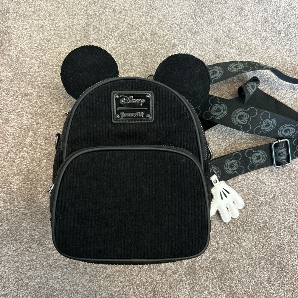 Disney Loungefly Black Backpack